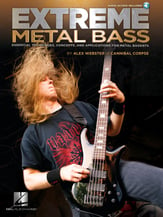 Extreme Metal Bass Guitar and Fretted sheet music cover